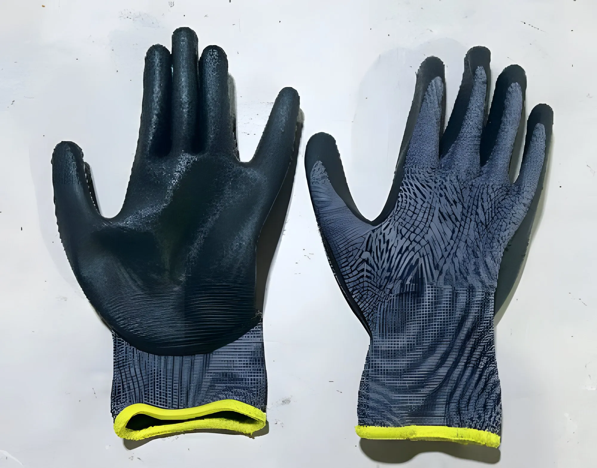 Nitrile foam coating · grey and black